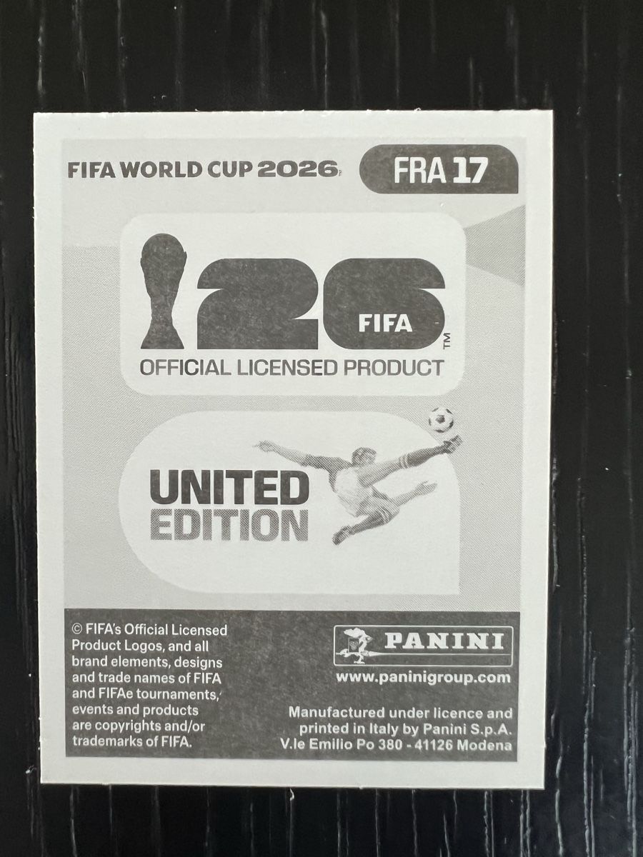 Panini Carte collezionabili: Désiré Doué - Panini 2026 – Nuovo e nell'imballaggio originale da Sainte-Croix venduto da Caramel31 1