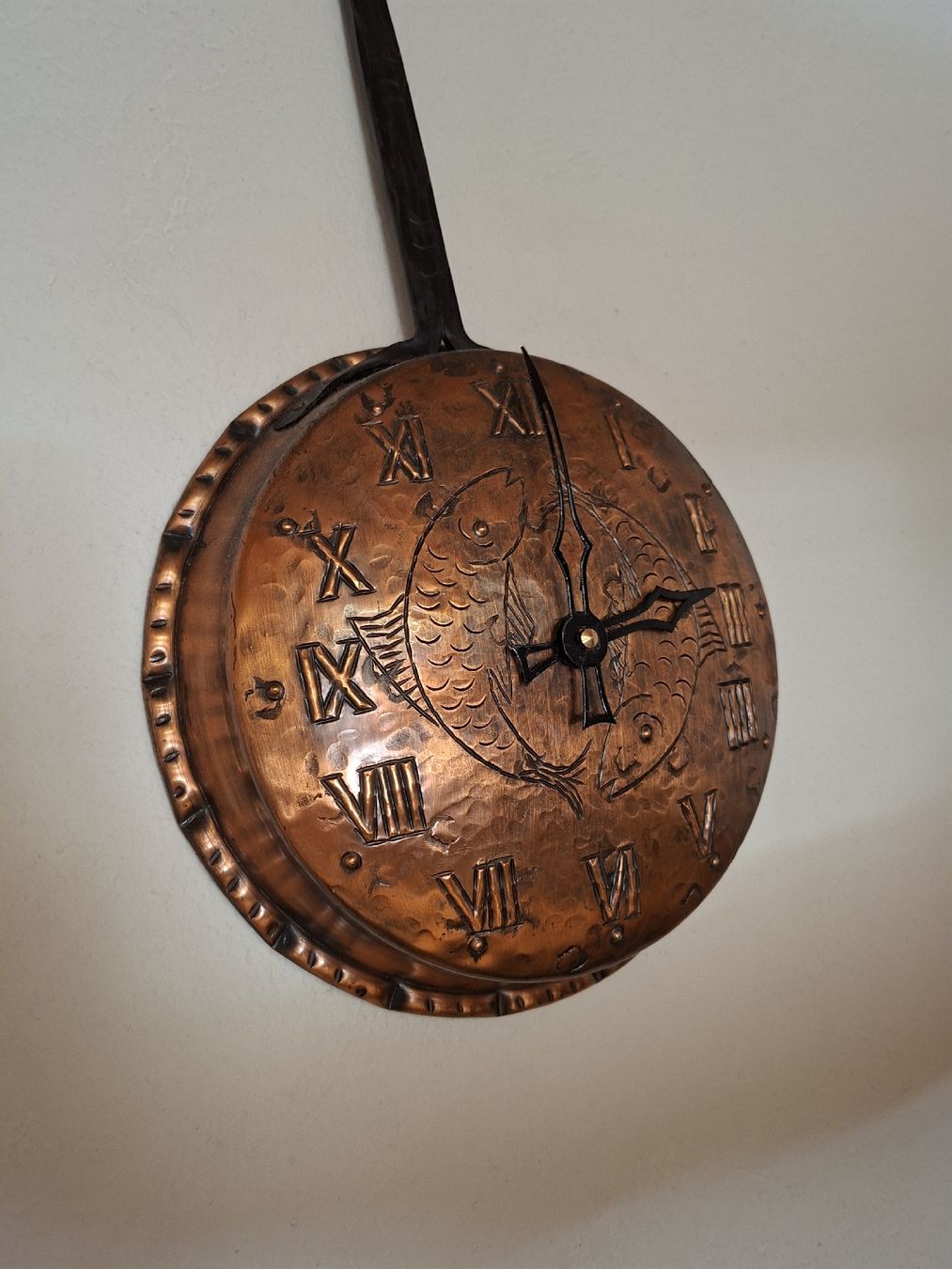 Stand- & Wanduhren: orologio da muro in rame battuto – Gebraucht aus Carona von ram_qh7v 3
