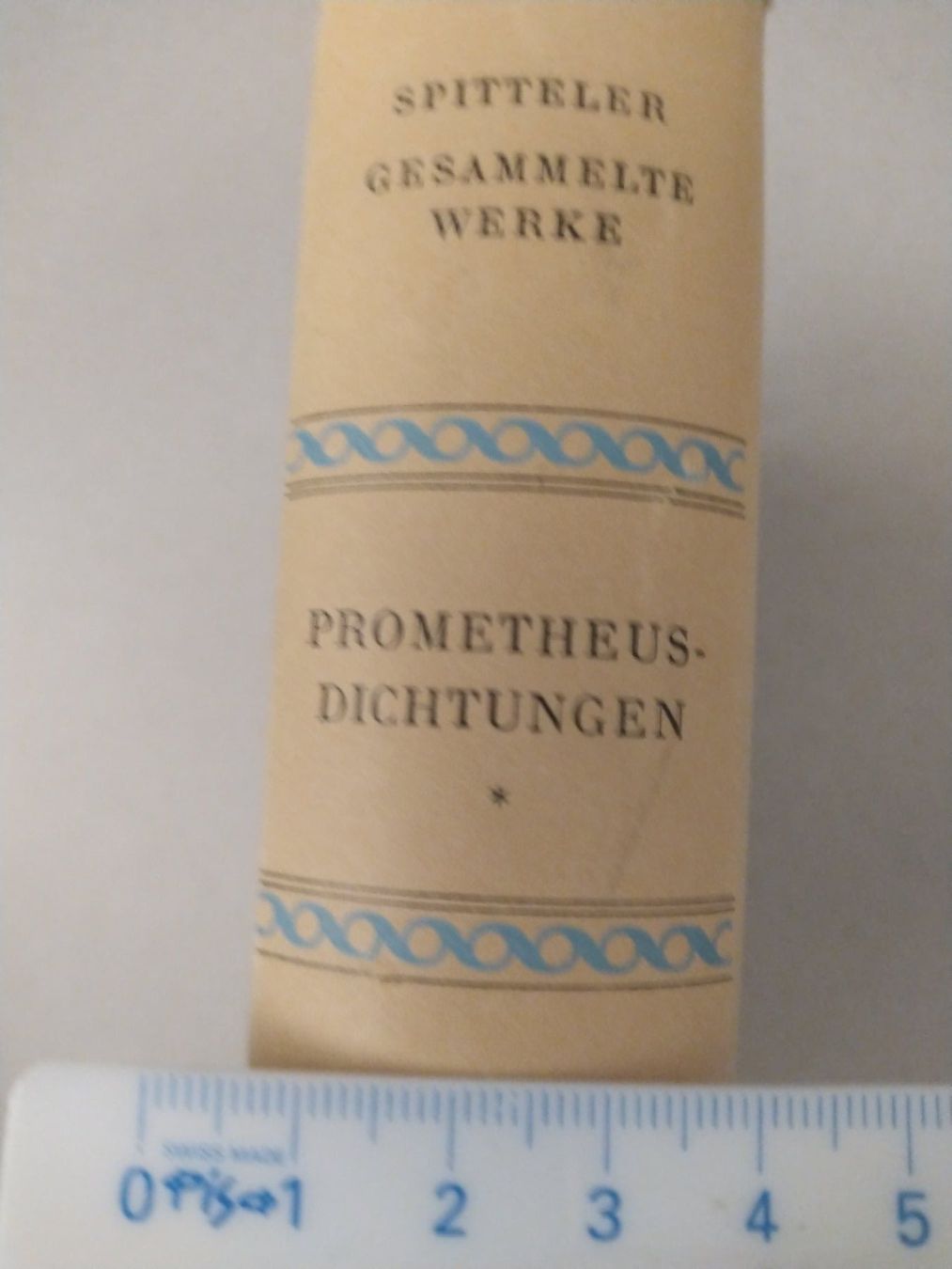 Bücher: Carl Spitteler: Prometheus und Epimetheus/Prometheus der Dul – Neu (gemäss Beschreibung) aus Sissach von Heimat_Buch 2