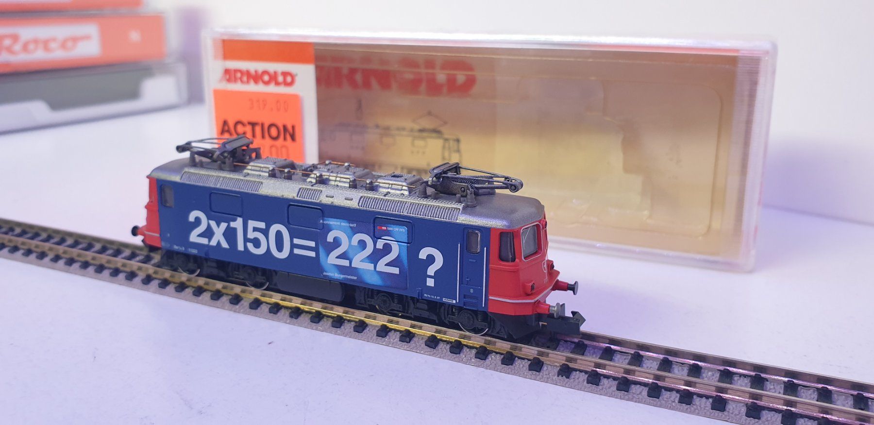 Arnold Modelleisenbahnen: Arnold SBB Re4/4 Spur N 2396 – Neu (gemäss Beschreibung) aus Neuenhof von ludovicco 5
