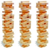 Wackelturm 3er Set ( 162 Spielsteine )