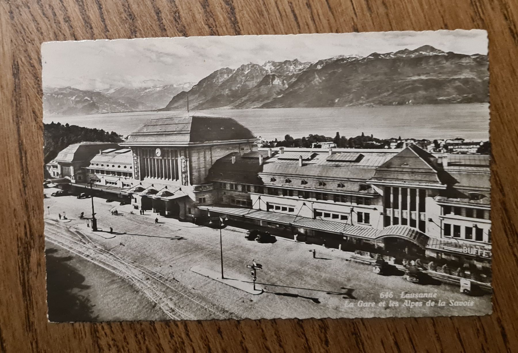Cartoline postali: Lausanne La Gare 1941 – Usato da Ebikon venduto da Donar50