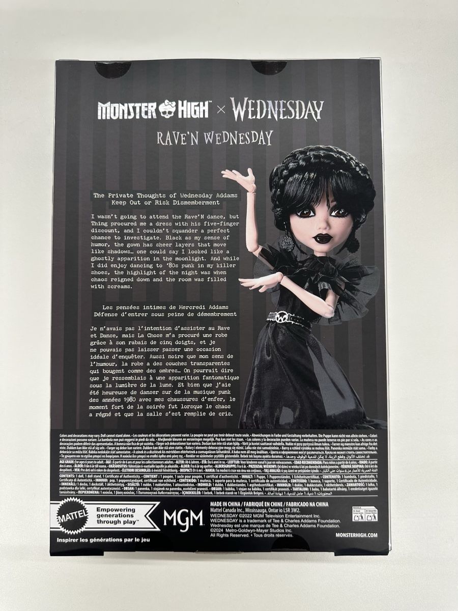 Bambole: Monster High Wednesday Puppe – Nuovo e nell'imballaggio originale da Zürich venduto da Kat_5557 4