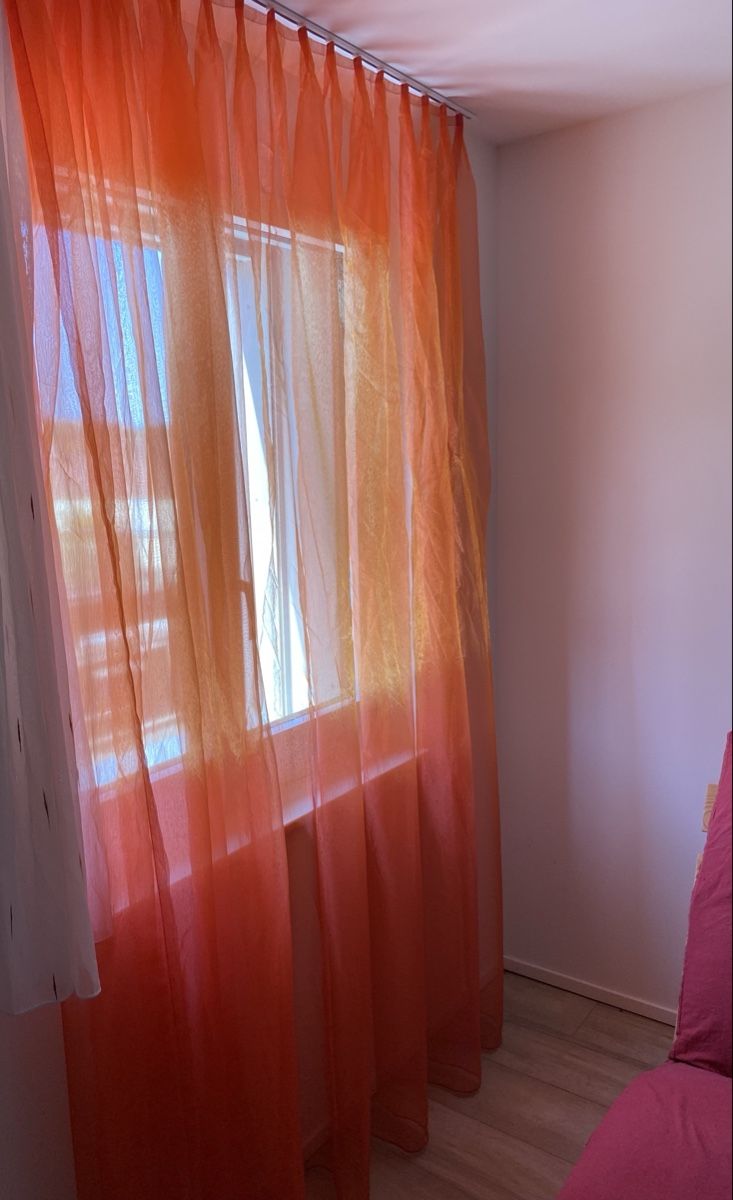 Vorhänge: Transparent Vorhang Orange 180x237 gebraucht – Gebraucht aus Hausen AG von corinne_g
