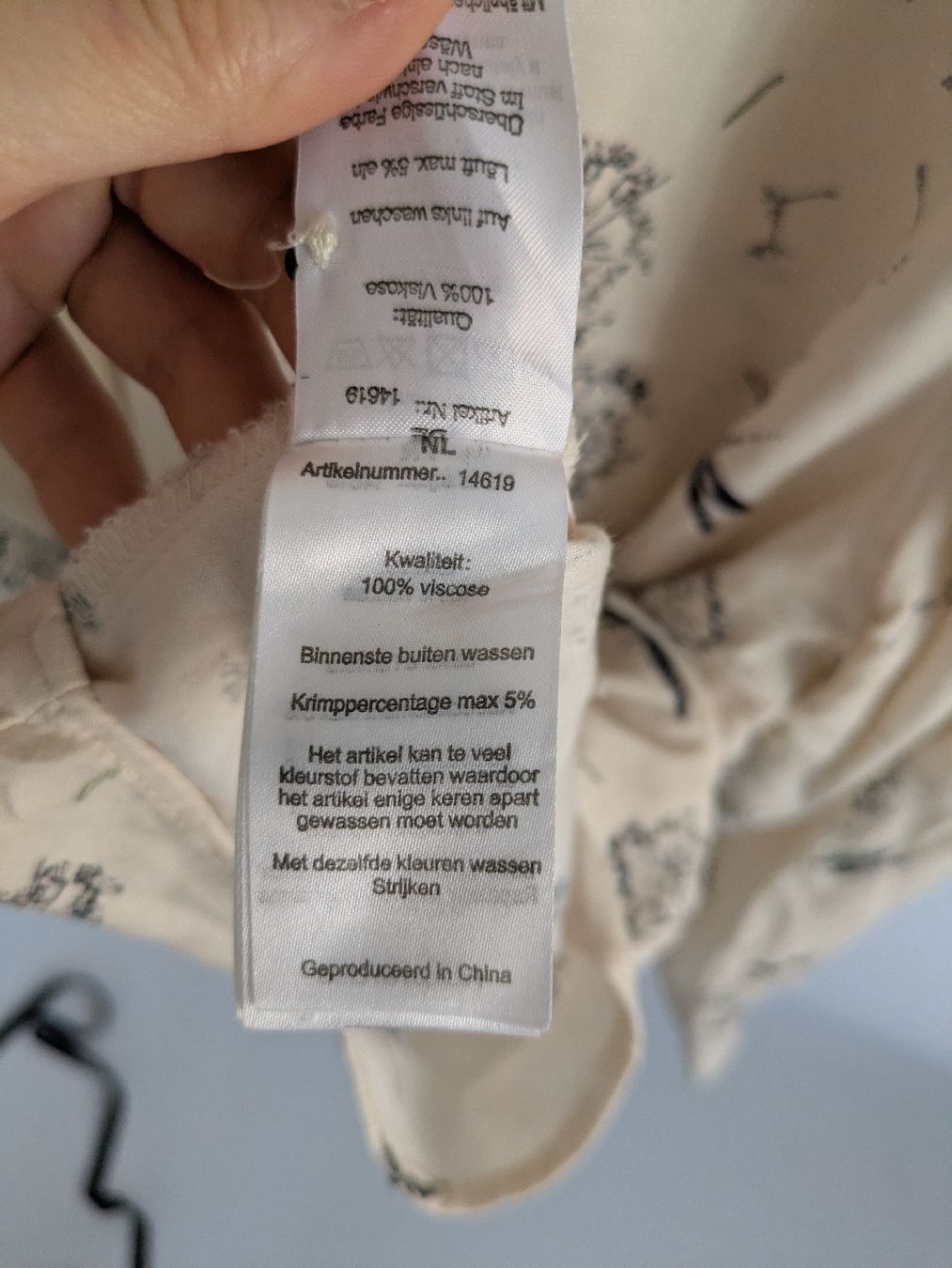 Camicette: SayConcept Bluse, Langarm, Viskose Gr.L – Usato da Rorschach venduto da olg_5qq2 3