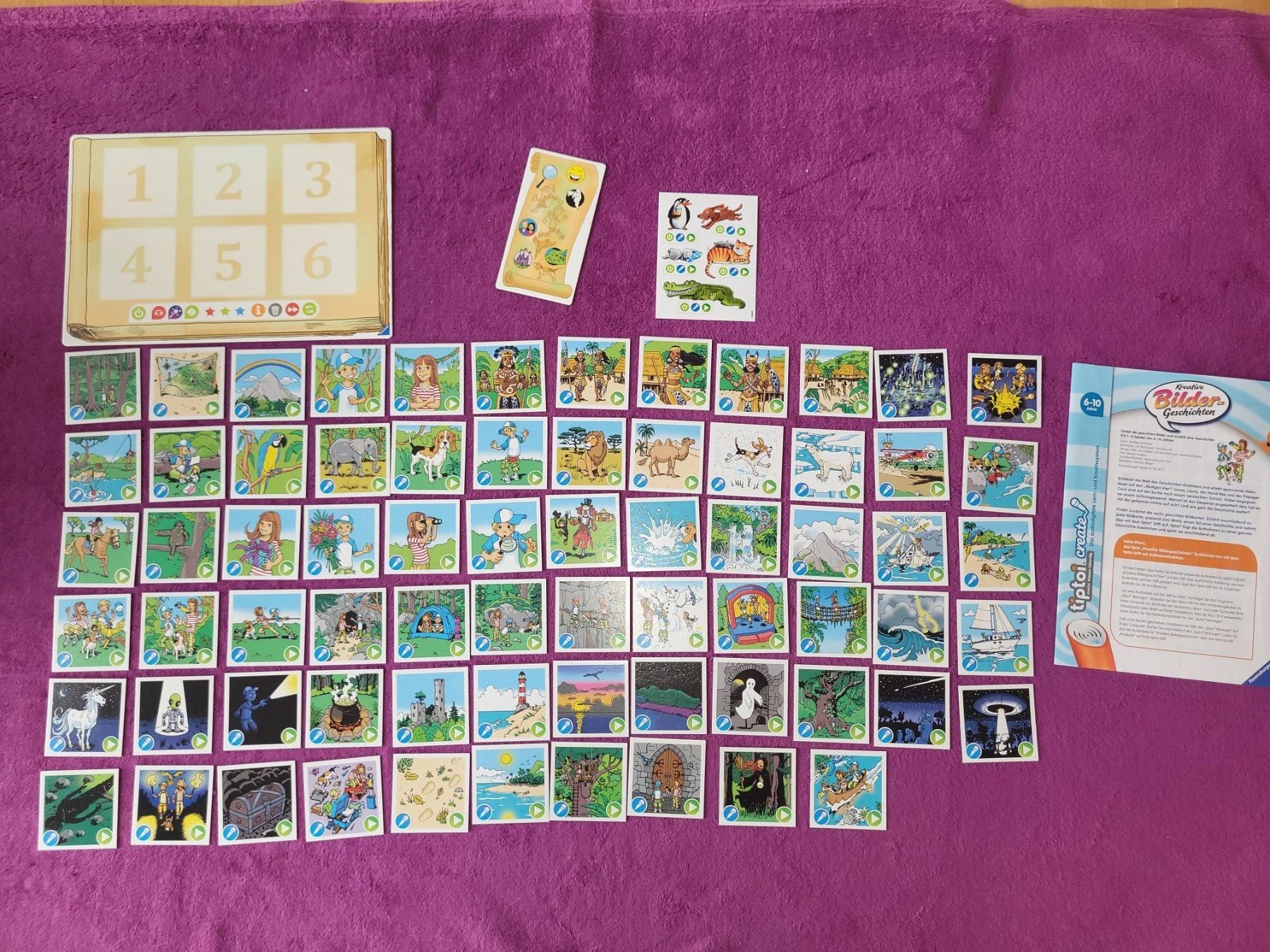 Ravensburger Jeux: tiptoi create Spiel - Kreative Bilder - Geschichten – D'occasion à Müllheim Dorf par Seeeule01 5
