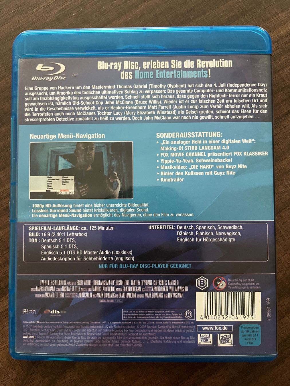 Tutti i DVDs: Stirb Langsam DVD & Blu-ray 1-4 – Nuovo (secondo la descrizione) da Sierre venduto da black.box 2