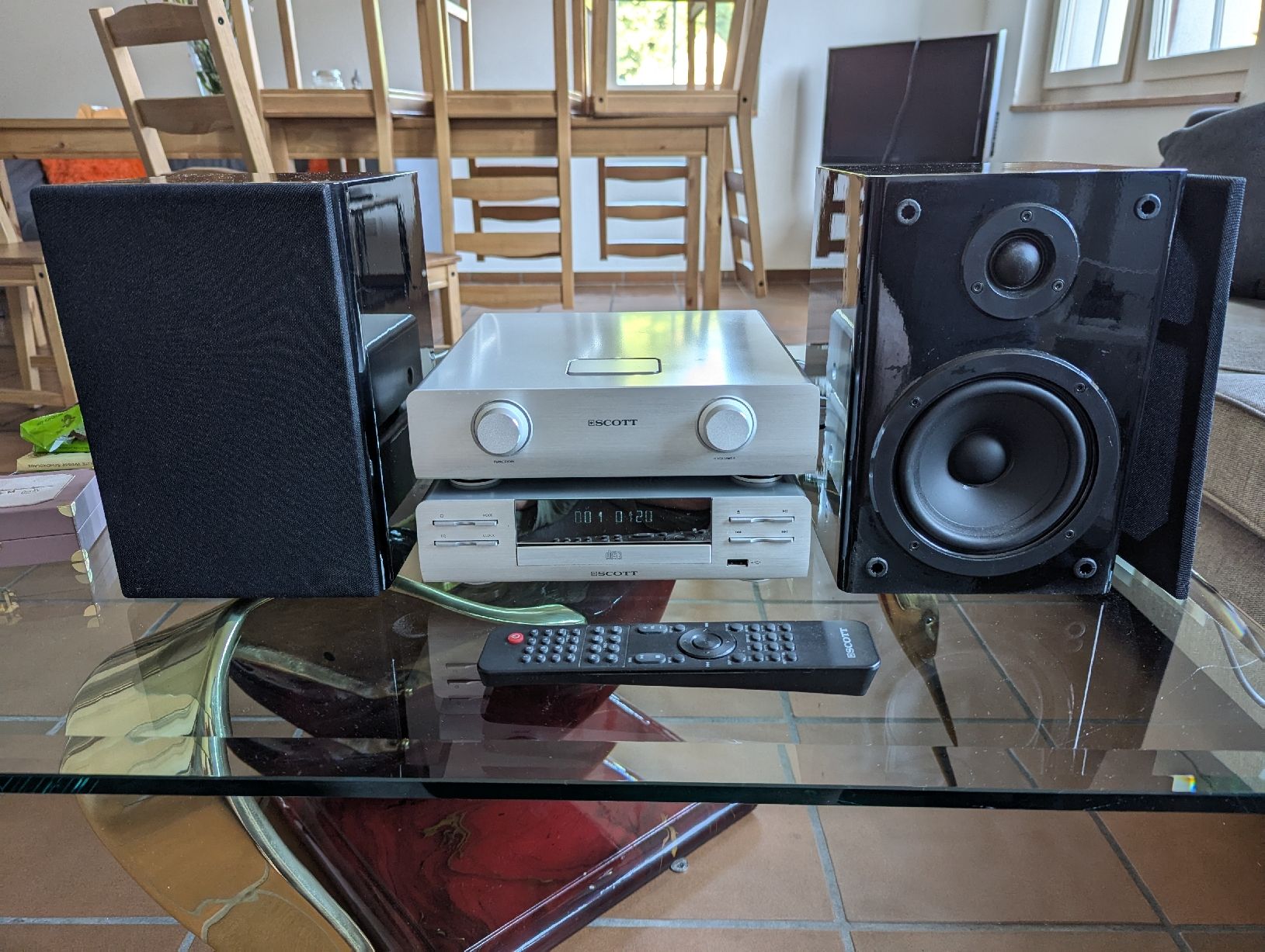 Lettore multimediale & Streamer: Scott Symphony KW 50-13 Audio System - CD Player & Speakers – Usato da Aathal-Seegräben venduto da Kupidon14