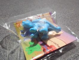 Chips-Figur Dinosaurier, blau