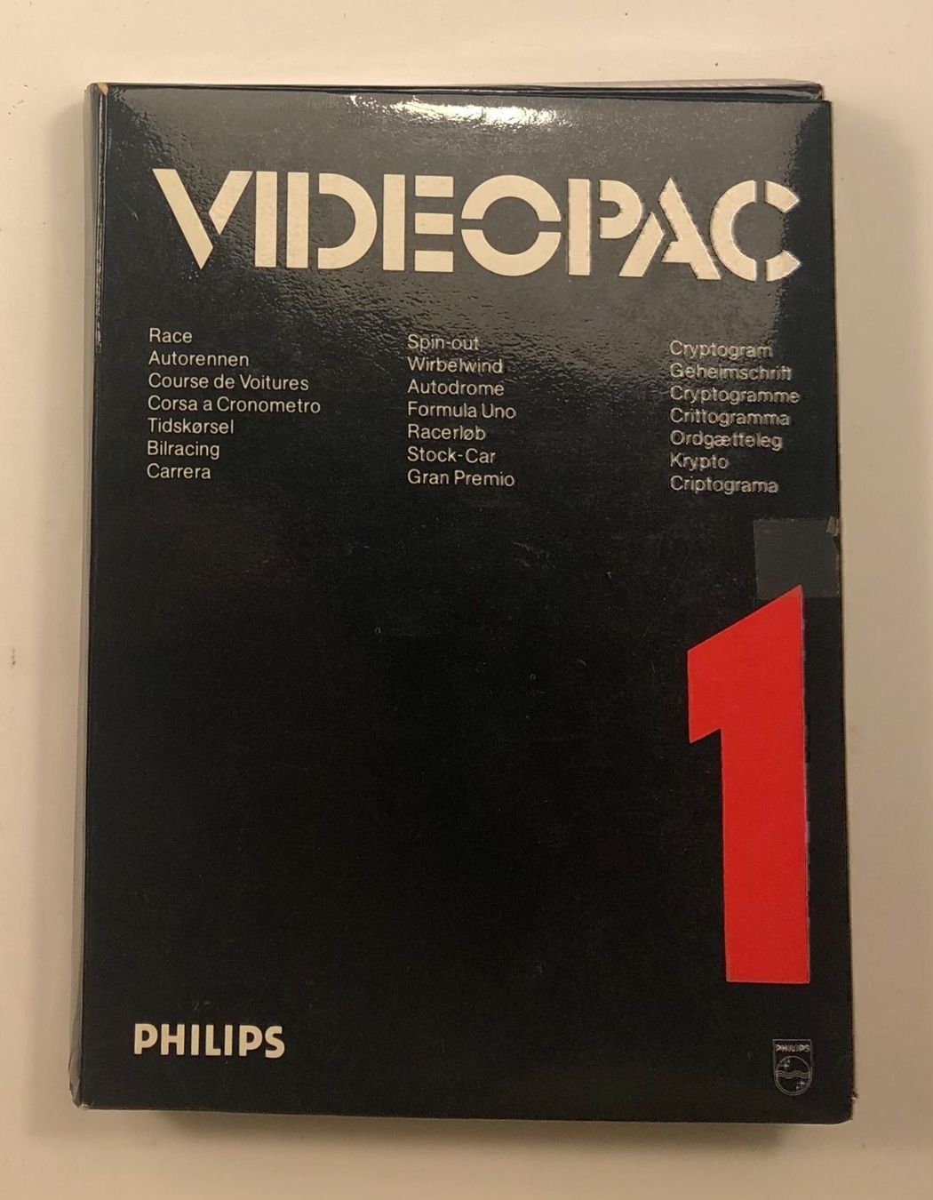 Giochi: Philips Videopac 1 – Usato da Kestenholz venduto da Matti_11