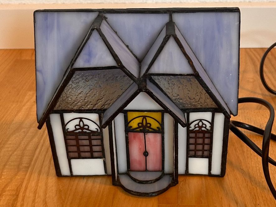 Lampade: Glashaus Tiffanyglas-Optik - beleuchtet – Usato da Brüttisellen venduto da ThommyK