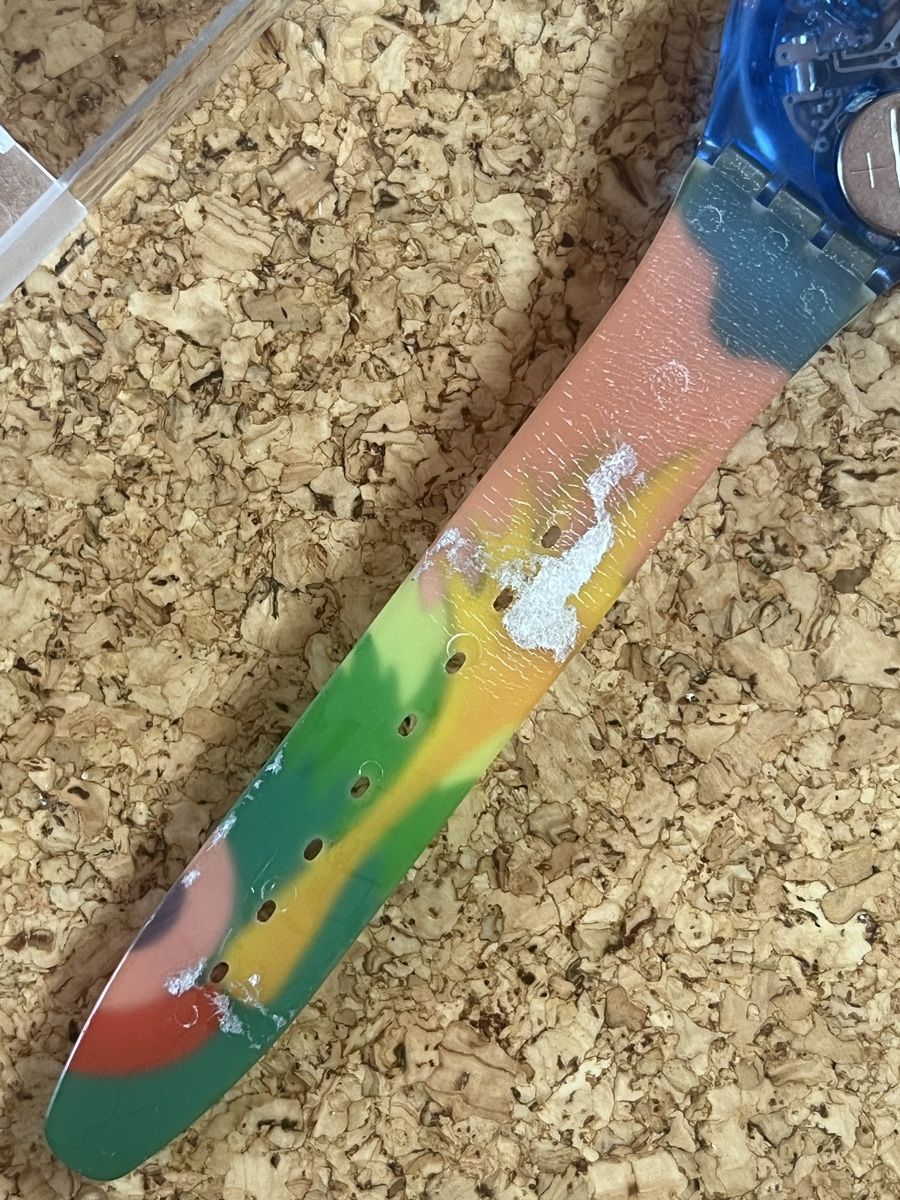 Swatch Uhren: Swatch Uhr Datum FARBIG – Gebraucht aus Laufen von belleskulptur 6