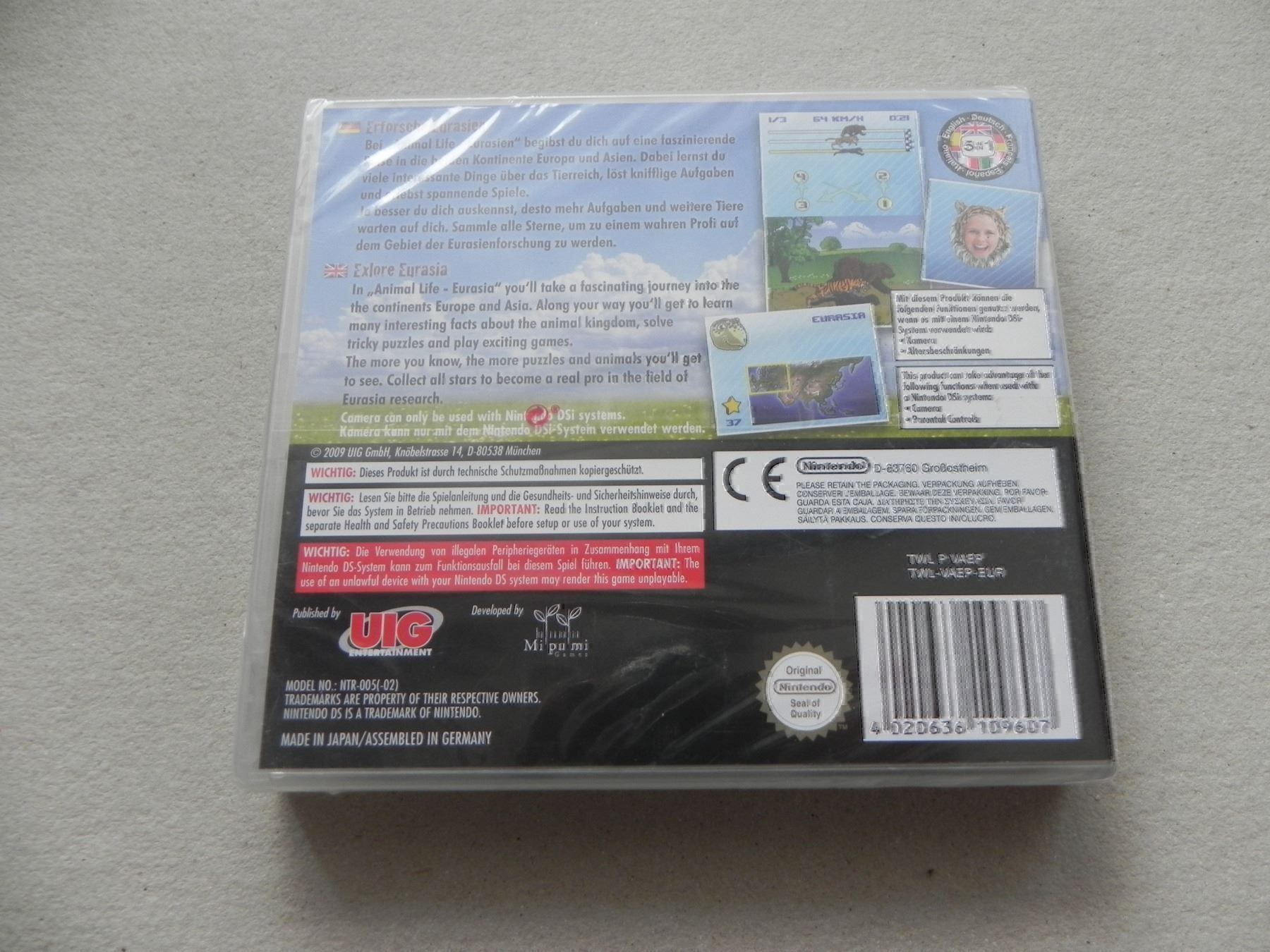 Giochi: Nintendo DS Game Animal Life Eurasien – Nuovo e nell'imballaggio originale da Siebnen venduto da krimsie 1