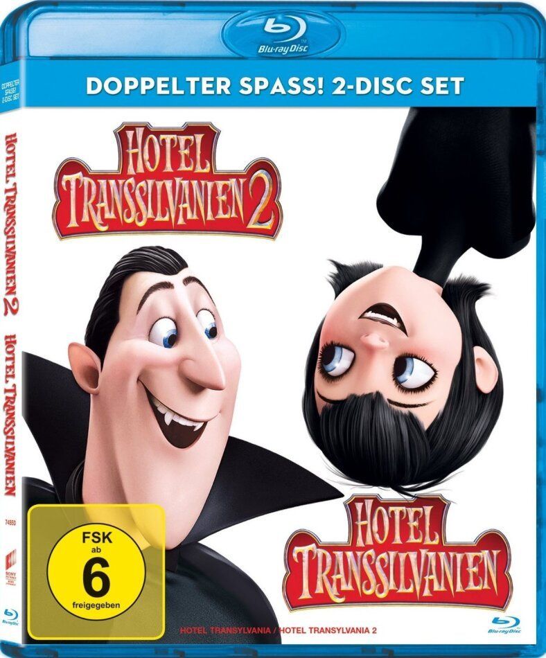 Alle DVDs: Hotel Transsilvanien / Hotel Transsilvanien 2 (2 Blu-Rays) – Neu (gemäss Beschreibung) aus Bern von Frebo