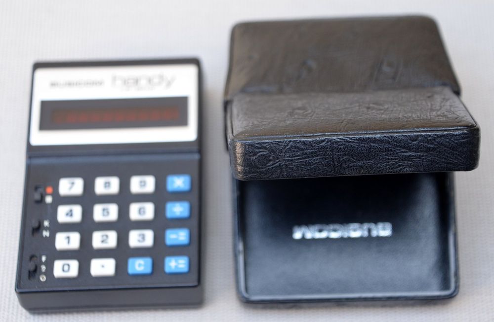 Busicom Handy LE-80A 1972 Kalkulator / Calculatrice (Gebraucht) in ...