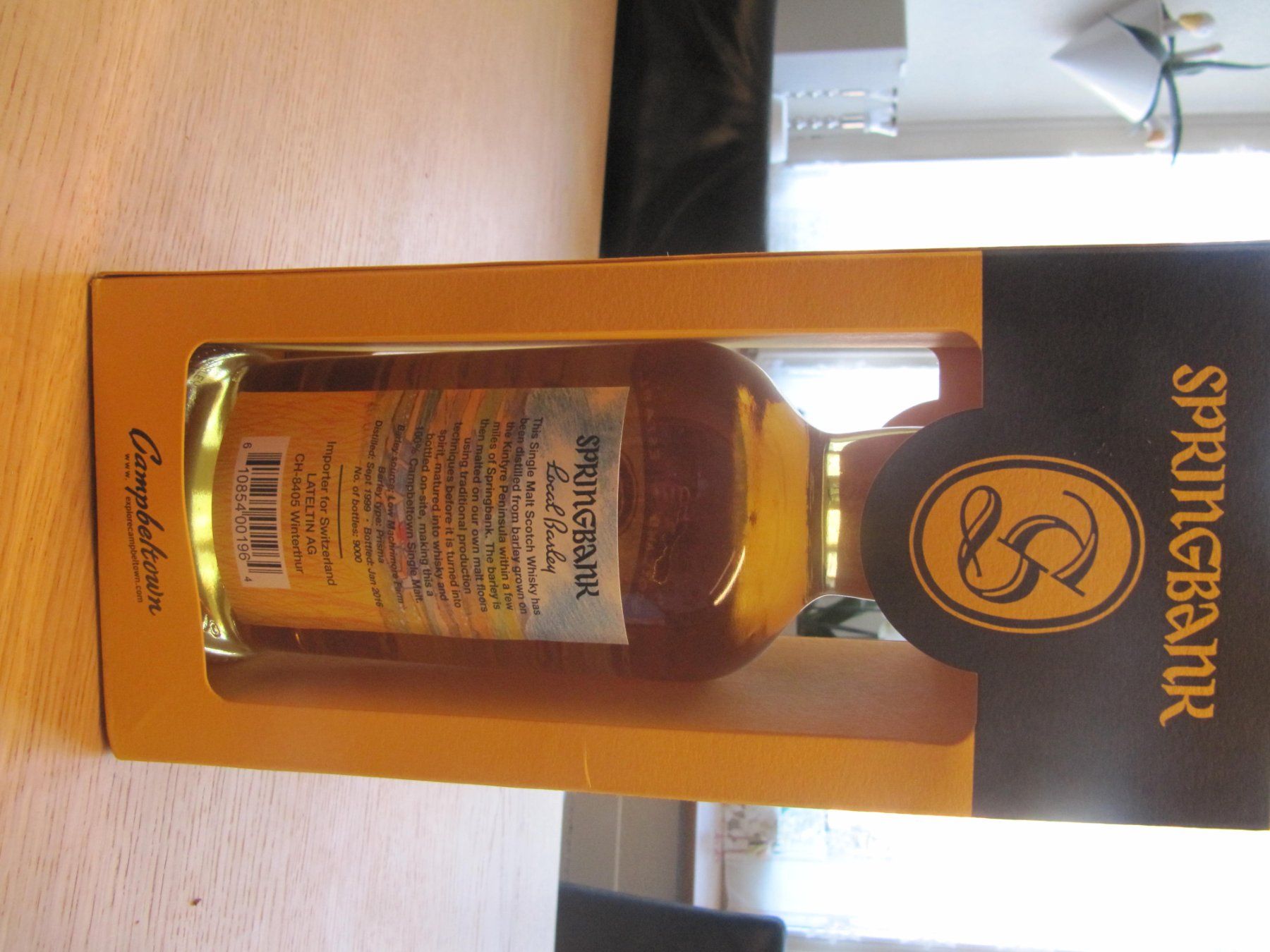 Springbank Bevande alcoliche: Whisky Springbank Local Barley 16y – Nuovo e nell'imballaggio originale da Meiringen venduto da Merd 2