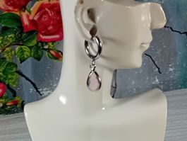 ohrring edelsthal,,,,mit modeschmuck,,,glanzig