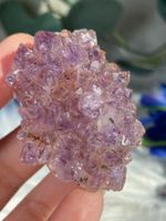 Amethyst Rosettte mit Goethit