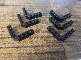 lego 32555 lot de 6 pièces Black Technic, Brick 5 x 5