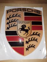 Porsche Wappen Logo Aufkleber - xxl  150mm / 15cm