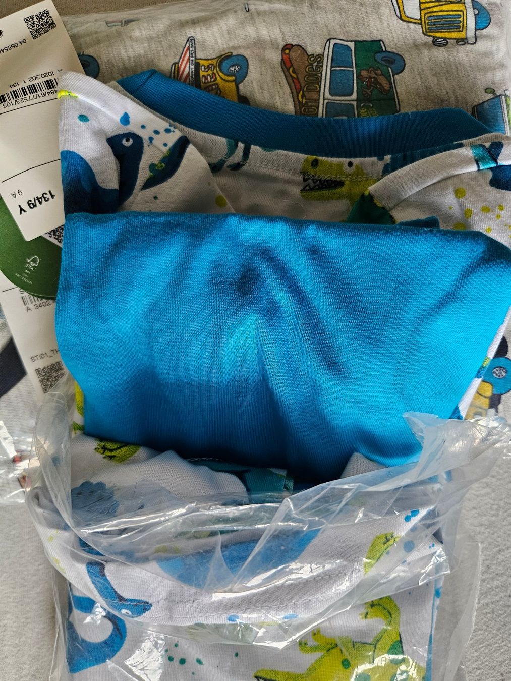 C&A Pigiama & Simili: NEU Set 2 Langarm Pyjama Gr. 134 – Nuovo e nell'imballaggio originale da Unterengstringen venduto da saraman 2
