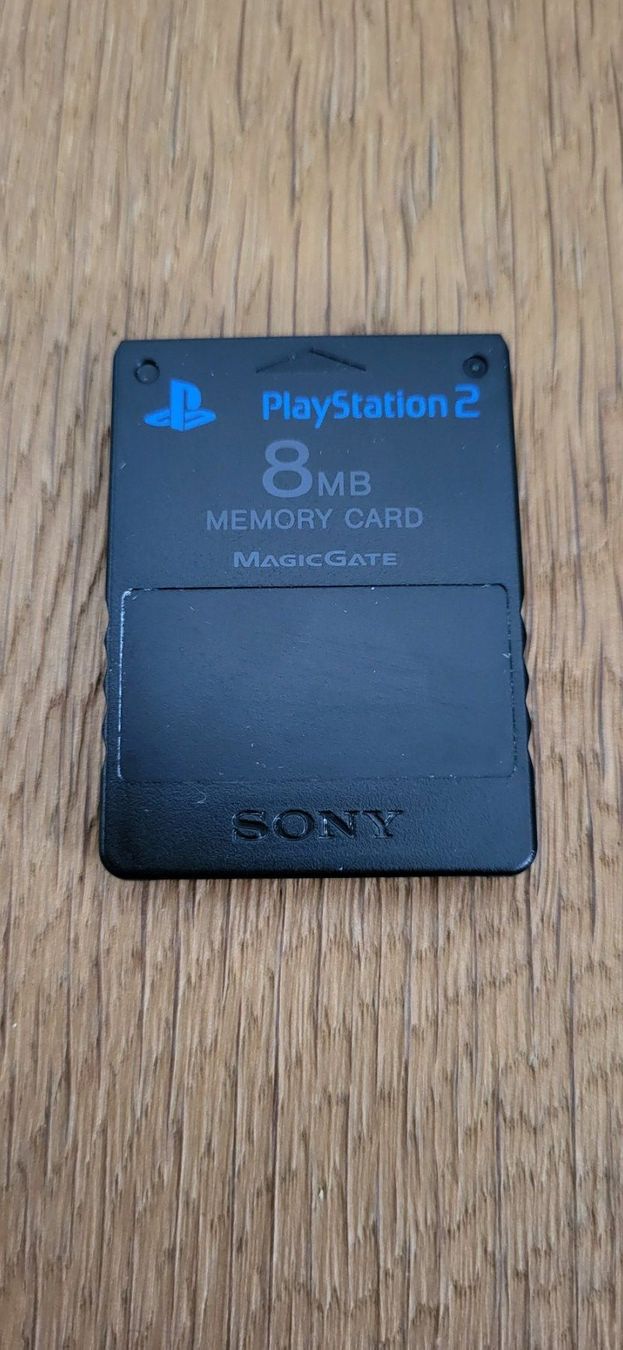 Sony Memory unit & Memory card: Playstation 2 Memory Card Schwarz – Usato da Münsingen venduto da DigitaleSpielecke