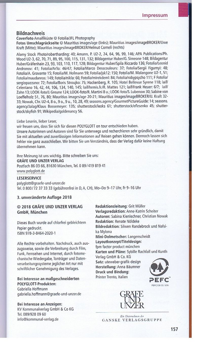 Libri: Golf von Neapel, Reiseführer von <Polyglott> – Usato da Unterengstringen venduto da Lastchance 3