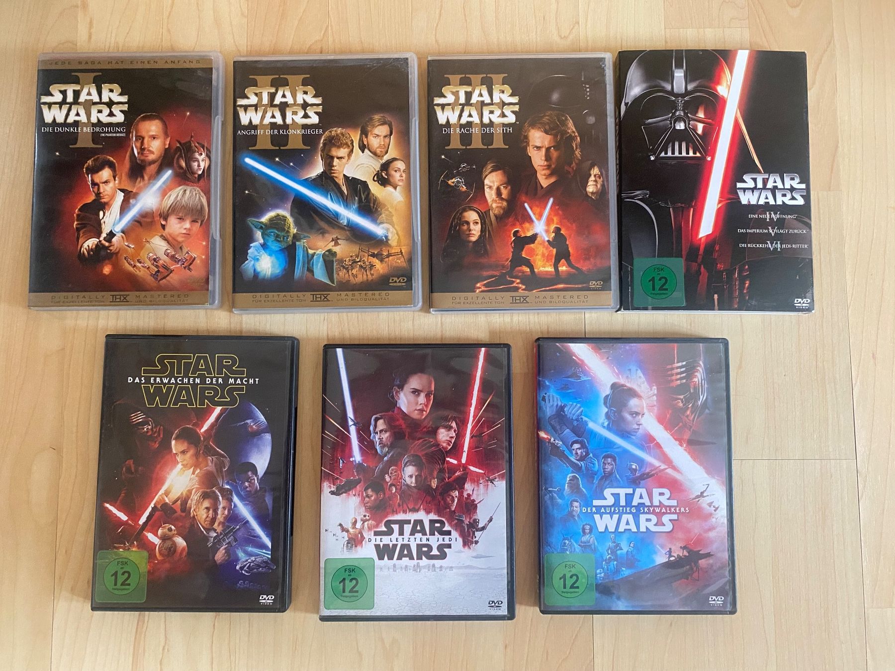 Tutti i DVDs: Star Wars DVD Episode 1 - 9 – Usato da Mastrils venduto da scipio753
