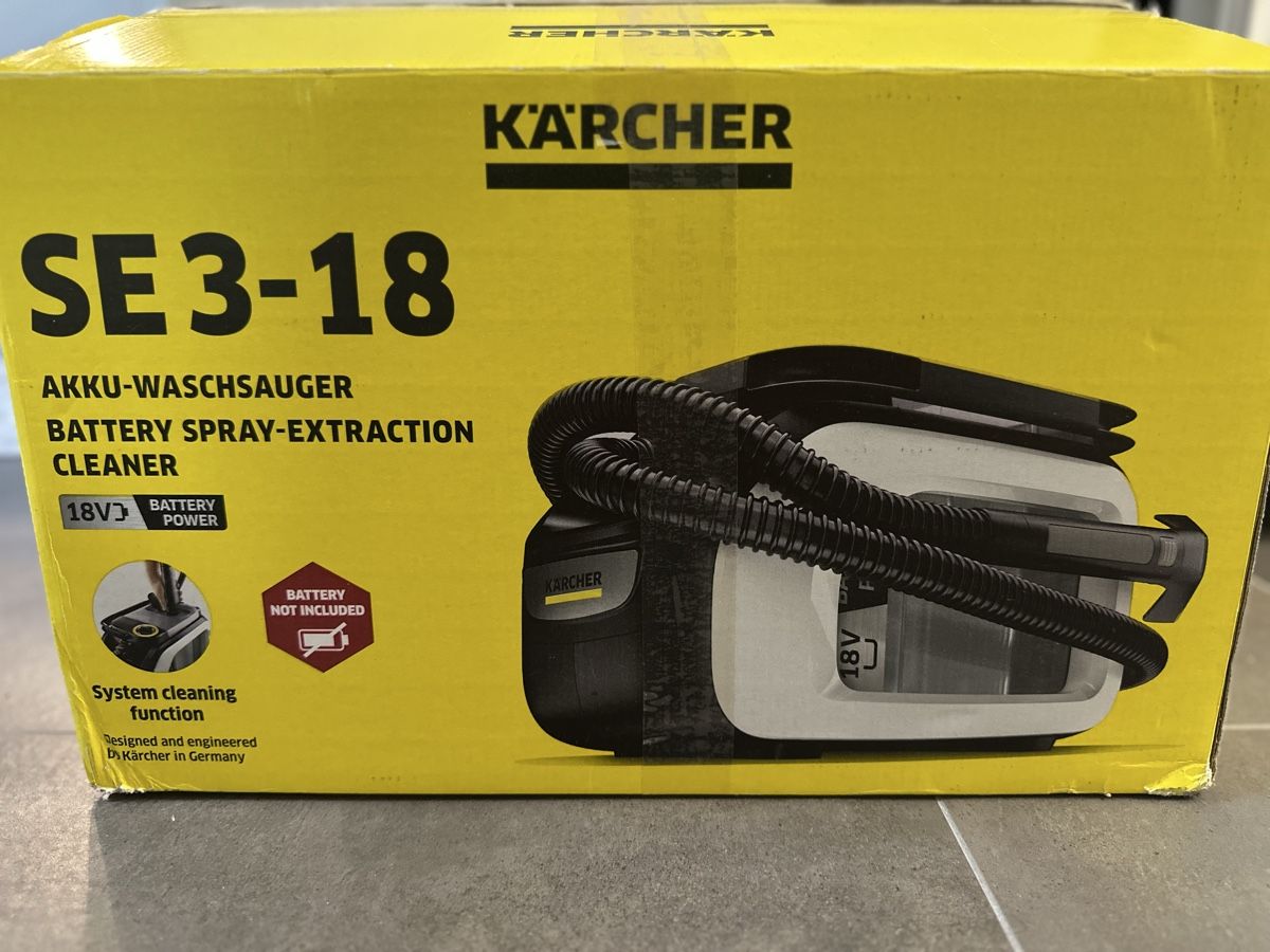 Kärcher Alle Maschinen: Kärcher Waschsauger SE3-18 – Neu und originalverpackt aus Wil SG von Kardii