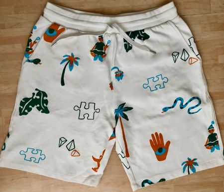 Wie neu: ASOS Design Herren Shorts, Bermudas, kurze Hosen M