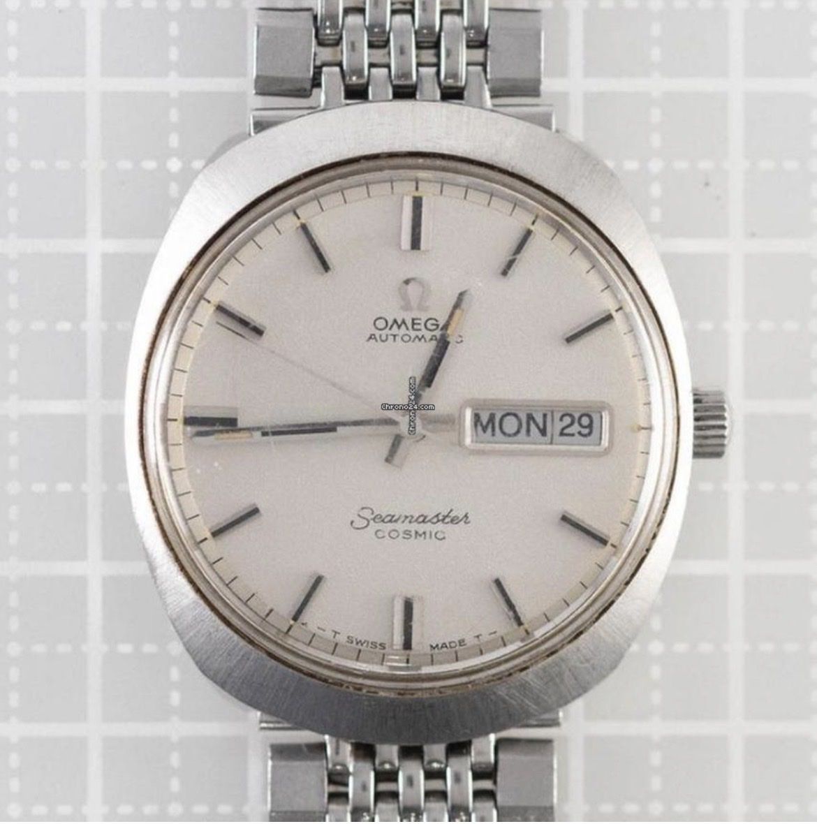 Omega Uhren: Omega Semaster Cosmic Day-Date 1970er – Gebraucht aus Spiegel b. Bern von JP.L
