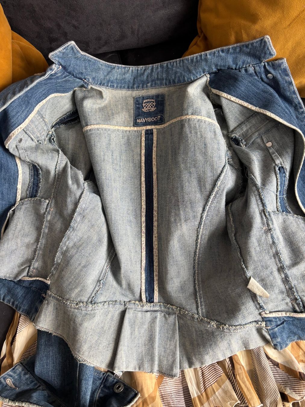 Navyboot Giacche: NAVYBOOT Jeansjacke neuwertig – Nuovo (secondo la descrizione) da Merishausen venduto da yourdream 5