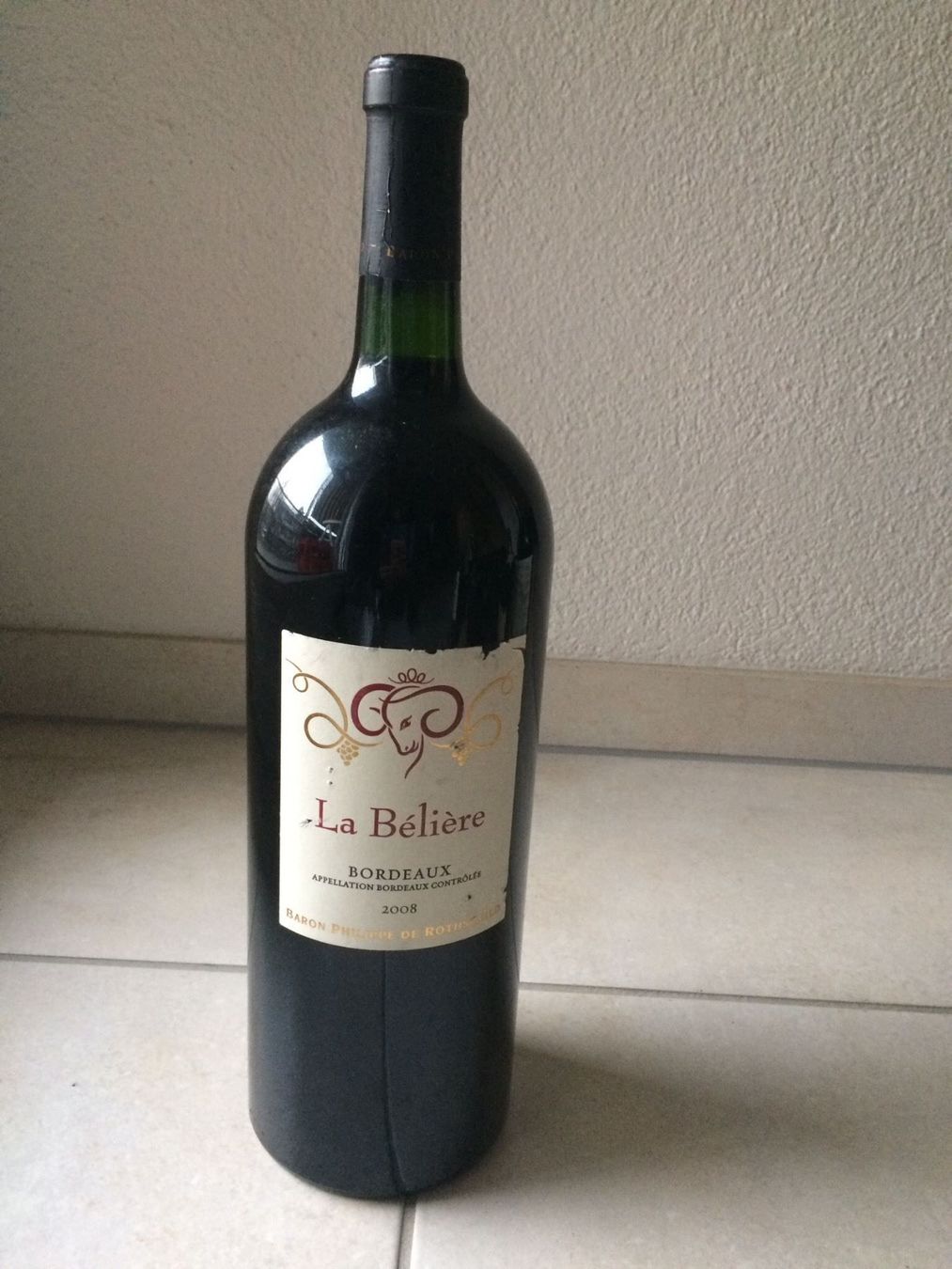 Vino: La Bélière, Bordeaux 2008, 1,5L – Nuovo e nell'imballaggio originale da Bern venduto da Balharbour 2
