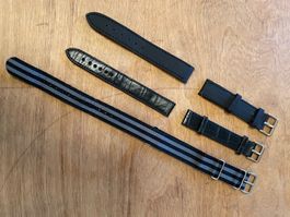 uhrarmband / Lederuhrband 18mm lot