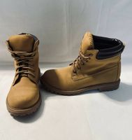 beige braun Schnürboots Stiefel Schuhe Landrover Style 38