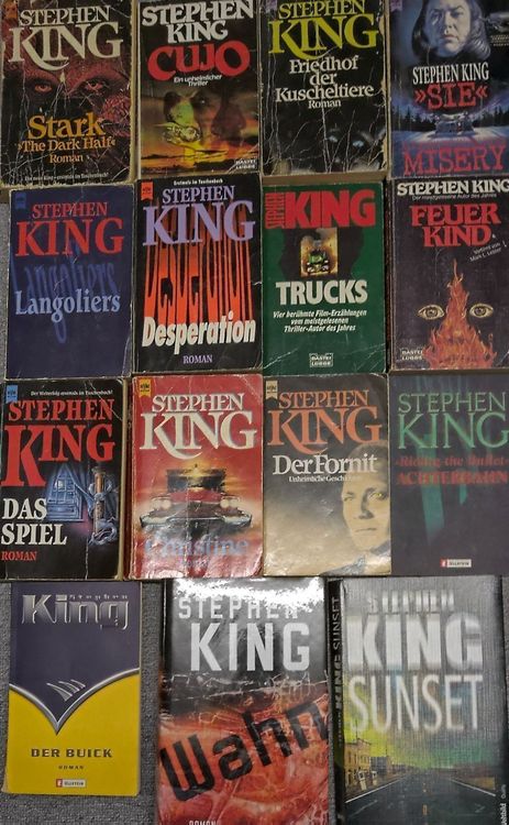 STEPHEN KING Sammlung Kaufen auf Ricardo