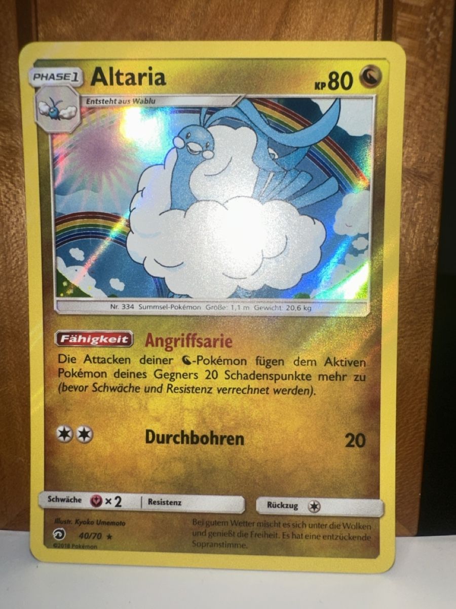 Pokémon Carte collezionabili: POKÉMON / Altaria / Holo – Usato da Herzogenbuchsee venduto da TCG-High-Quality 2