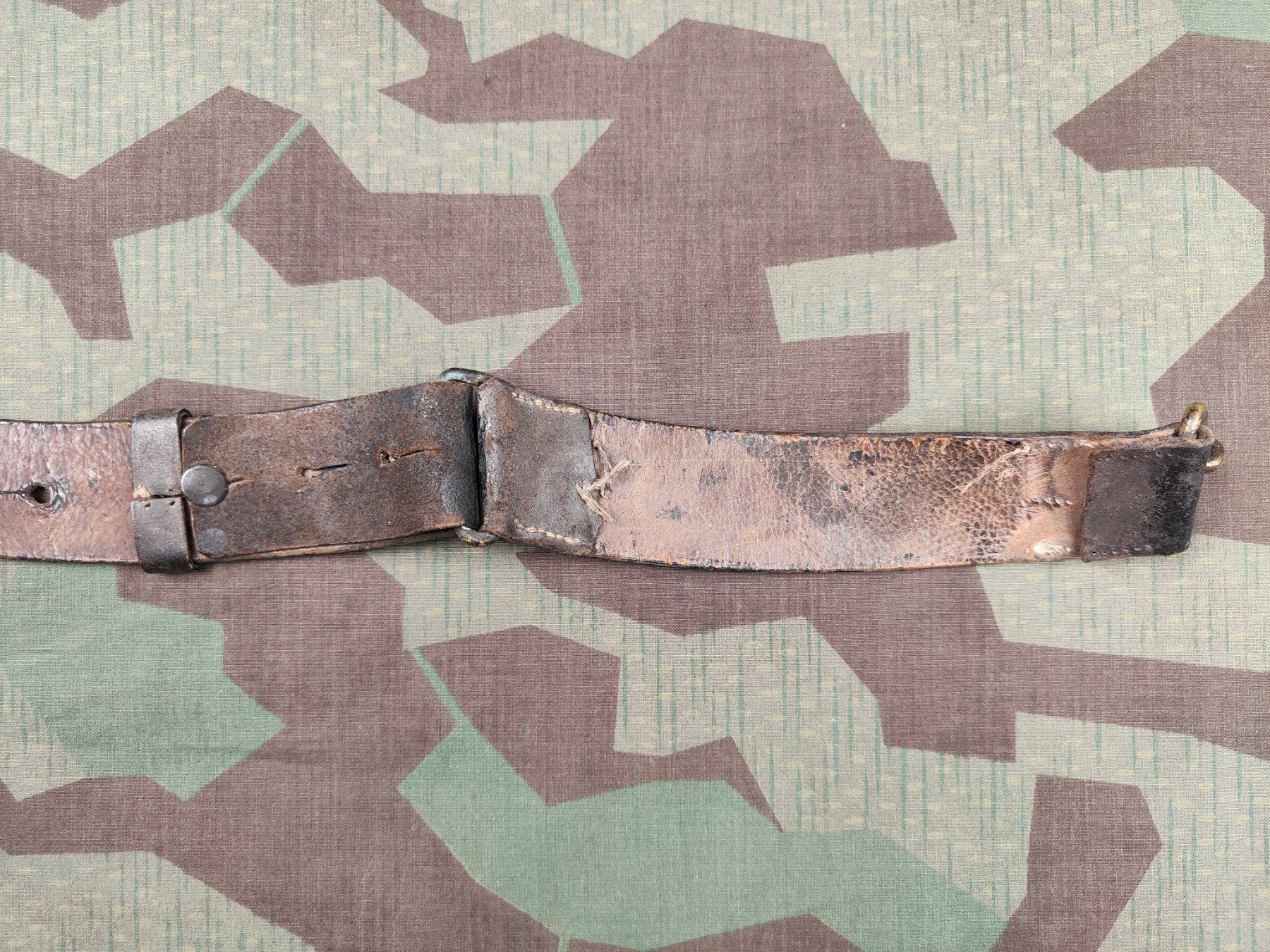 Schweizer Armee Uniformen: Leibgurt Ord. 1861, Variante 1, 85 cm – Gebraucht aus Bauma von SwissMilitaria 3