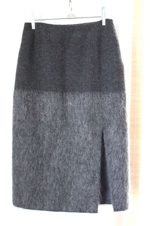 Max Mara Rock aus Lama- und Mohairwolle , Gr. 38