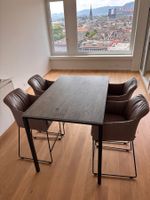JANUA S 600 Hochtisch + 4 KFF Counter Chairs