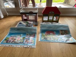 Playmobil City Life 70016 & 70015 Cafè/Blumenladen Top!