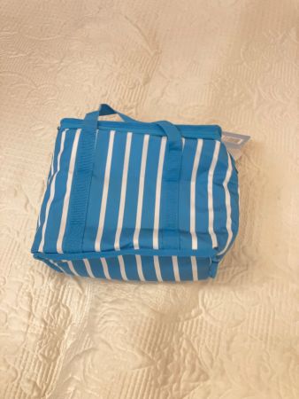 Coop Kühltasche blau weiss 11Liter
