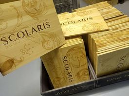 Scolaris Weinkistendeckel Weinkistenholz