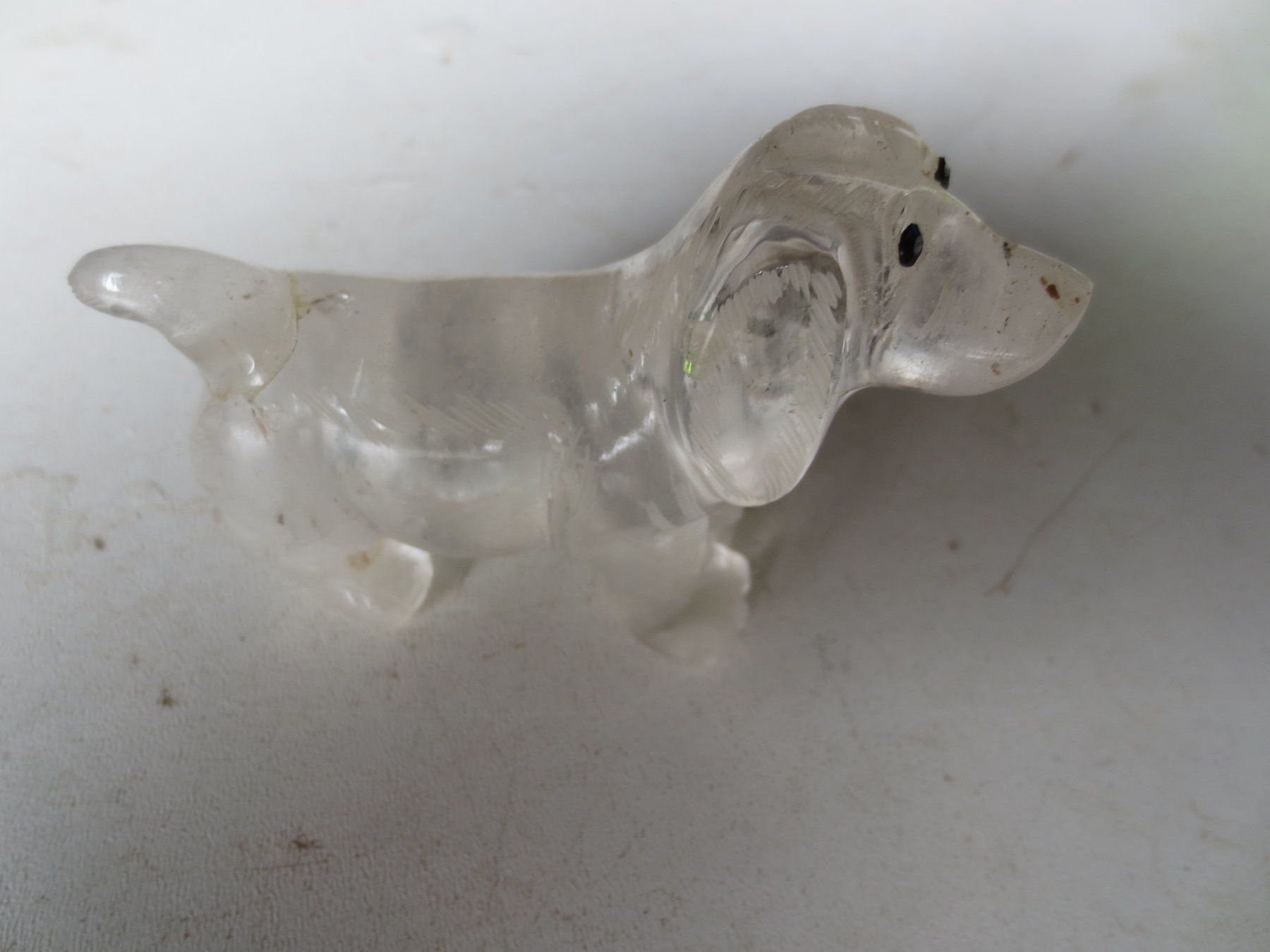 Mineralien & Heilsteine: Hund aus Stein – Gebraucht aus Weier im Emmental von waefler03
