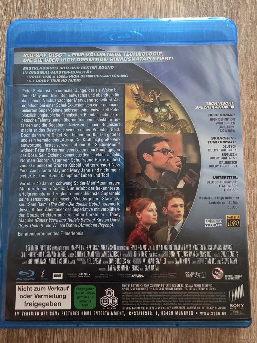 Tous les DVDs: Blu-ray Spider-Man – D'occasion à Zürich par P-editon 1