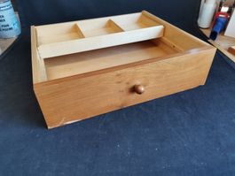 Holzschublade, Schublade aus Holz, Holzkiste
