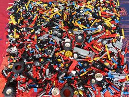 Lego Technic Steine gebraucht Kiloware 4.5 kg en vrac