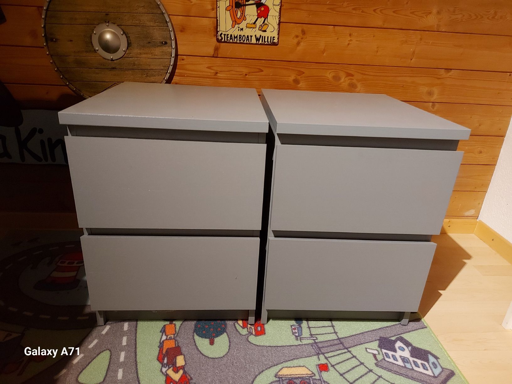 Ikea Cassettiere: 2 kleine Kommoden Ikea Farbe grau – Usato da Rumisberg venduto da AaronRodgers81