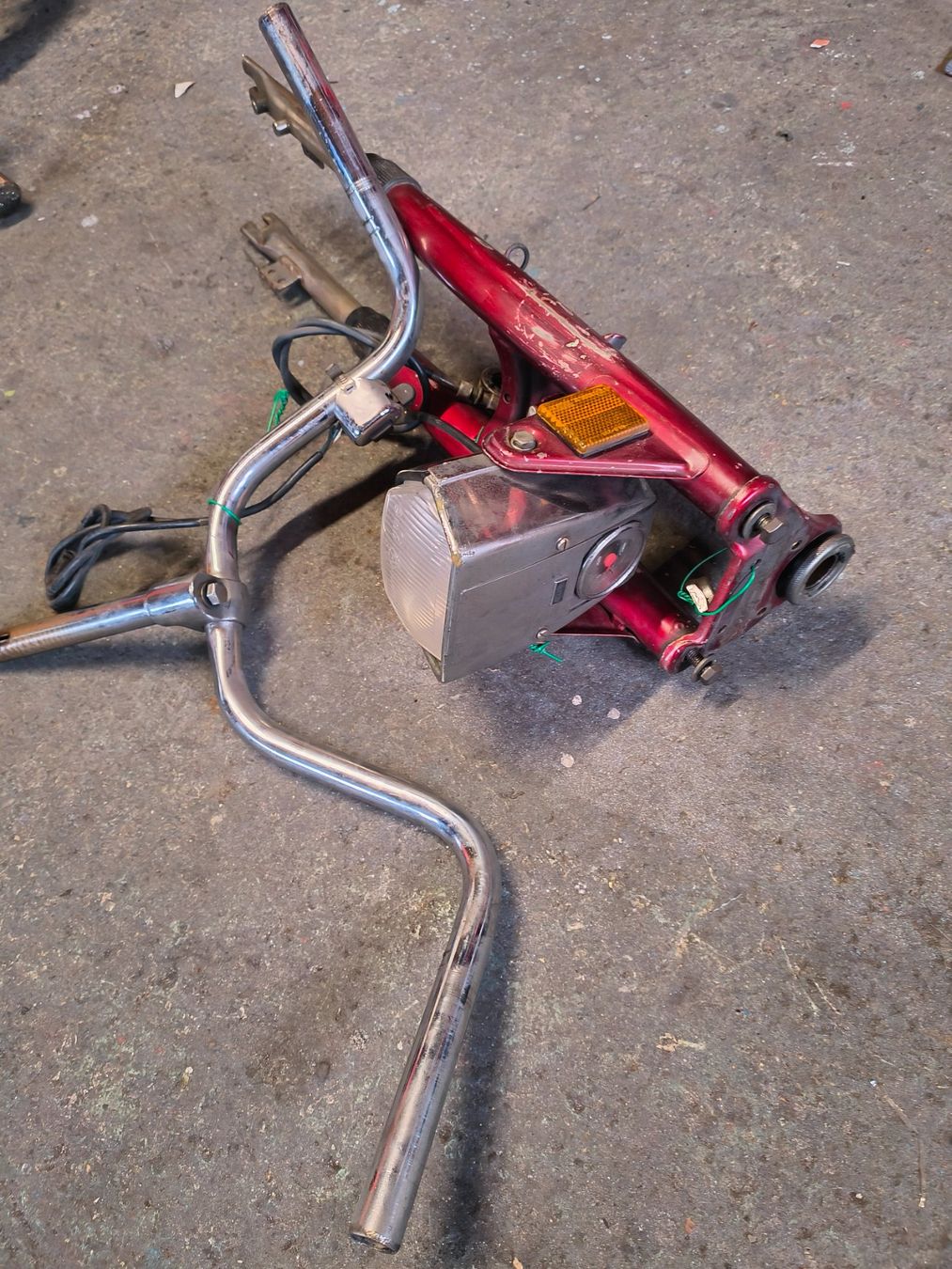 Puch Mofa-Ersatzteile: Puch Gabel mit ....... – Gebraucht aus Fulenbach von Elektronik