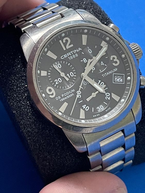 CERTINA DS PODIUM TITANIUM CHRONOGRAPH | Kaufen auf Ricardo